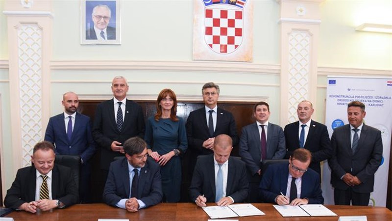 Investicijski projekti u željeznicu pridonose jačanju Hrvatske kao prometnog čvorišta